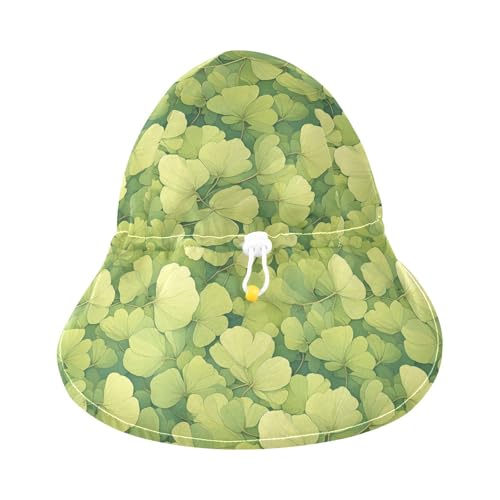 Cartoon Barb Light Green Toddler Boy Girl Sun Hat Boy Beach Play Hats Girl UPF 50+ Large Brim Traveling Camping3