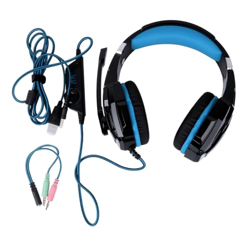 Casque de jeu filaire rétroéclairé pour console au design confort