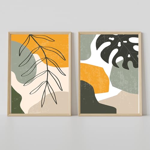 Affiche bohème géométrique pour créer un salon vintage chaleureux