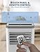 GarveeTech Portable Air Conditioner, 8000 BTU Air Conditioner for Bedroom with 3 in-1 Cooling AC Portable Air Conditioner for Room with Sleep Mode, Ventless Floor Air Conditioner, 3 Speeds Fan