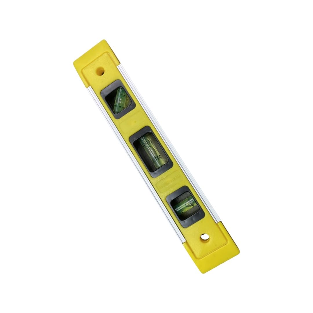 Magnet Torpedo Level 225mm, Spirit Level Triple vials
