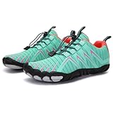 Purestep Barefoot Shoes Women Men, Slip-On Hike Minimalist Athletic, Quick Dry Baresteps Footwear Shoes Unisex (Green, Adult, Men, 6.5, Numeric, UK Footwear Size System, Medium)