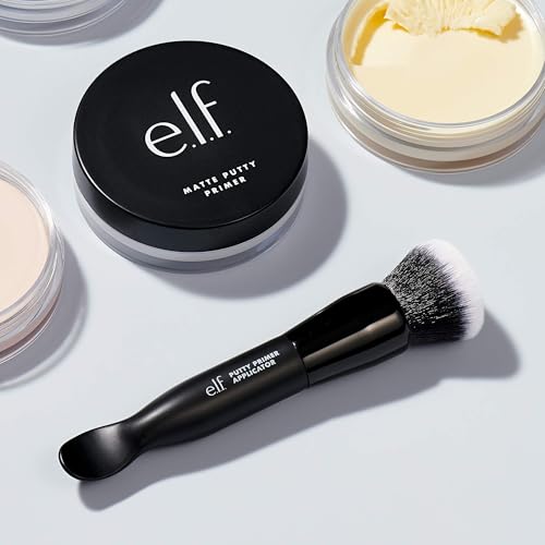 e.l.f. Putty Primer Brush & Applicator, Dual-Ended Makeup Tool For Applying e.l.f. Putty Products, Made With Synthetic Bristles, Vegan & Cruelty-Free - image 2