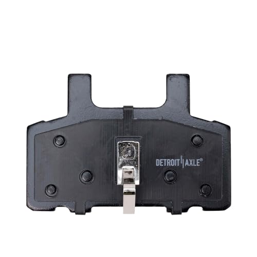 Image of Detroit Axle - Front Brake Pads for GMC C1500 C2500 K1500 K2500 K3500 Suburban Savana 2500 3500 Yukon, Ceramic Brake Pads w /Hardware Replacement