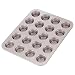Produktbild CHEFMADE Mini Muffin Pan, 20-hohlraum Nicht-Stick Tiny Cupcake Pan Backformen für Ofen Backen (Champagne Gold)