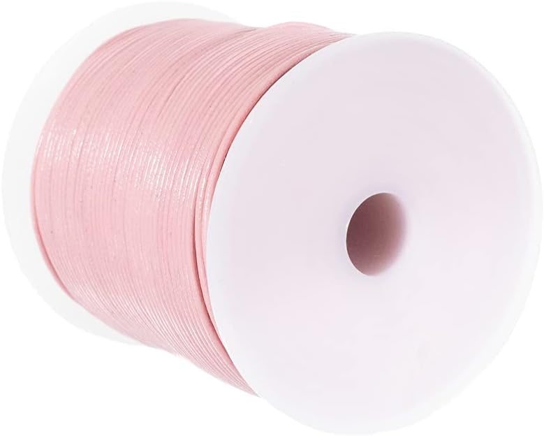 Craft County Round Leather Cord in a Variety of Colors – Available in Diameters of 1.5, 2, and 3mm Diameters