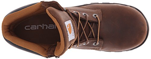 Carhartt Women's Rugged Flex 6" Comp Toe Work Boot Construction, Brown, 8.5 #TOP4