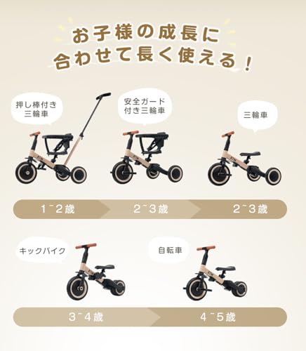BTM『子供用三輪車4in1』