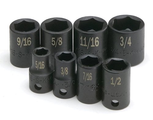 Best Deal ๐ SK Hand Tools 4058 8-Piece 3/8-Inch Drive 6 Point High Visibility Standard Fractional Impact Socket Set Best Deal ๐ SK Hand Tools 4058 8-Piece 3/8-Inch Drive 6 Point High Visibility Standard Fractional Impact Socket Set