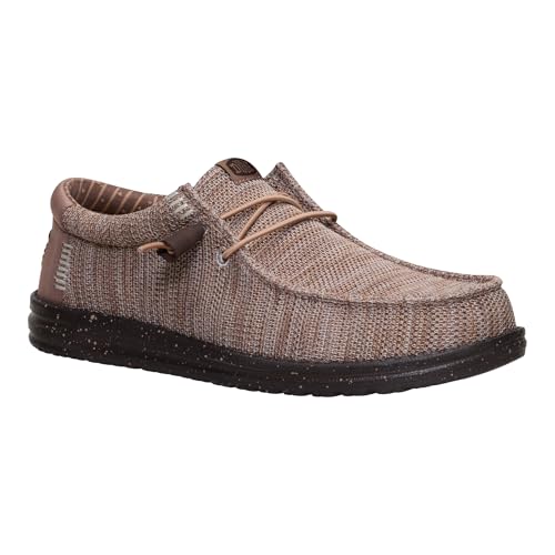 Image of HEYDUDE Men's Wally Stretch Sox Slip-On Loafer, Lightweight, Breathable, with Flex & Fold Outsole