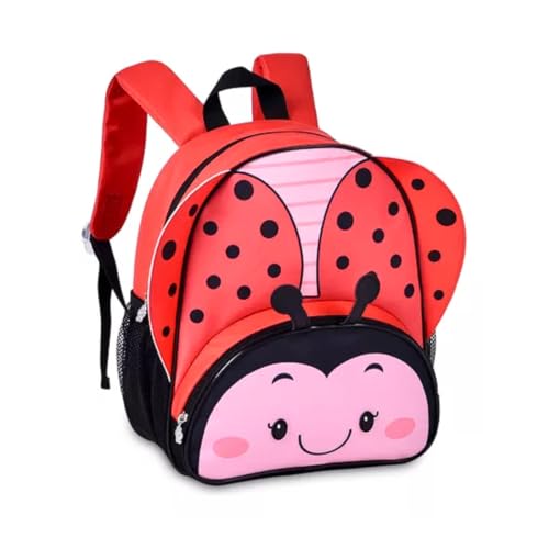 Mochila de Costas Infantil Pets Joaninha 13' Clio Style CP24506D