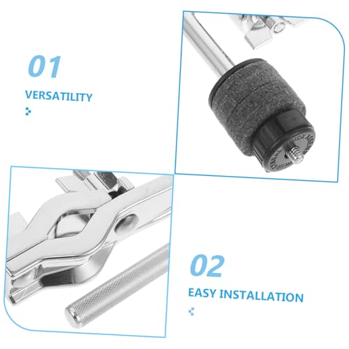 Clamp Ajustable para Batería y Percusión Totority miniatura 3