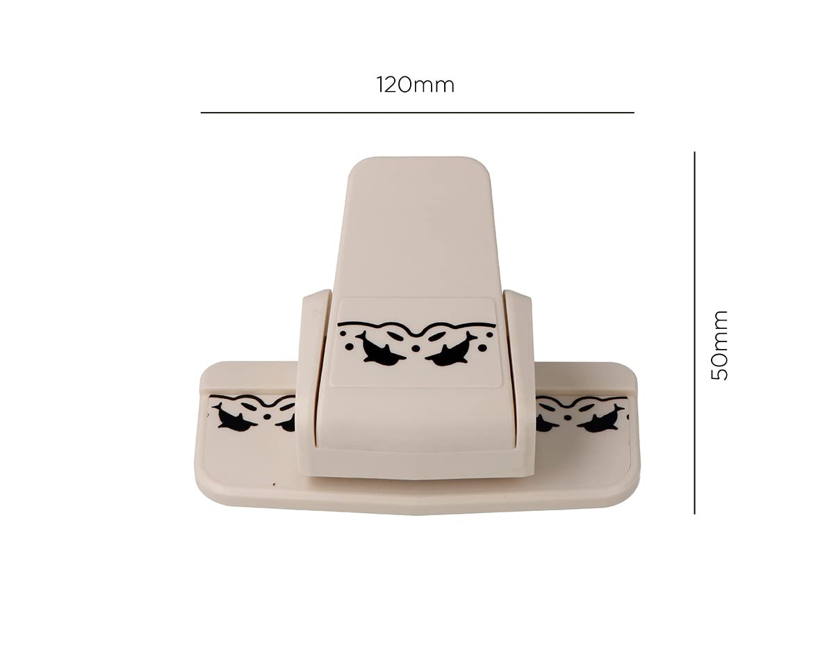 Border Punch dolphins continuous edge die cutting machine 45x14mm.