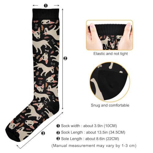 Image of Compression Socks for Women & Men Knee High Socks | Circulation, Medical, Running, Athletic, Nurse, Travel, 1 Pair