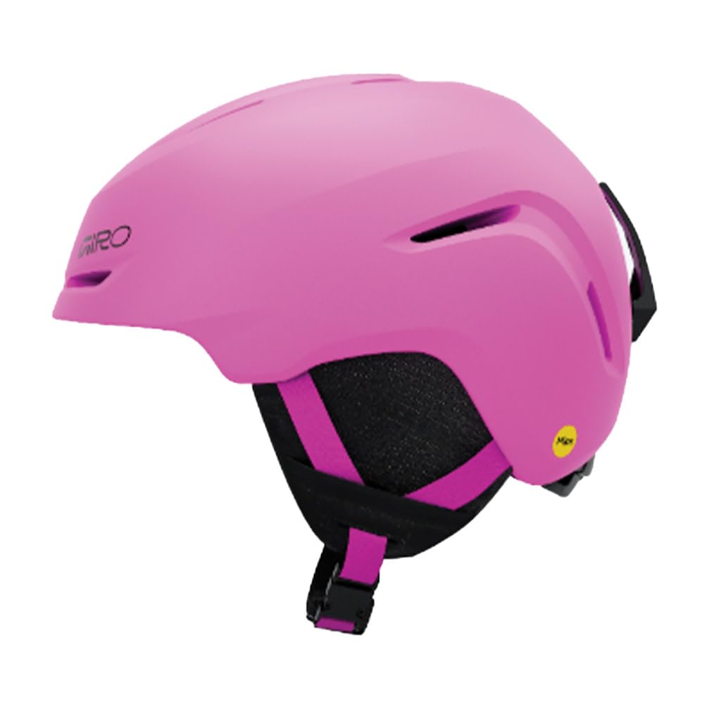 Amazon.com: Giro Spur MIPS Kids Snow Helmet - Matte Bright Pink
