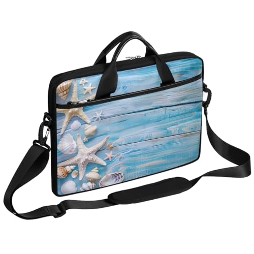 Bolso para laptop Wood Board Starfish 15 pulgadas miniatura 1