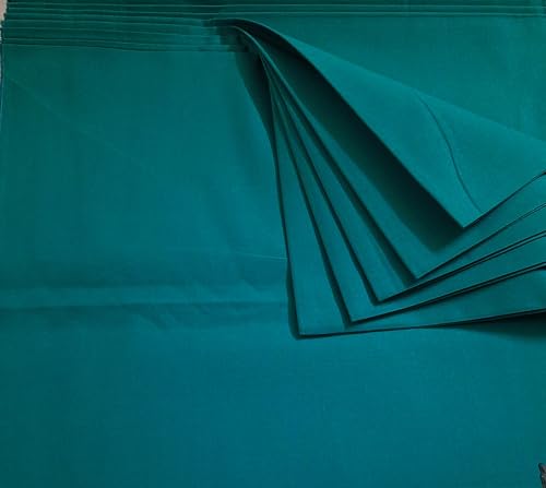 Image of 100% Cotton Unstitched Material for Women's Skirts, Saree Petticoats, Pyjamas, Patiyala Pants, Salwar, 2 Meter Poplin,89 cms Width Fabric (Rama)