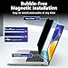 LUSA DESIGN Magnetic Macbook Pro 14 Inch Privacy Screen(2021-2025, M1, M2, M3, M4, M5), Removable Anti Glare Blue Light Macbook Pro Screen Protector, 360° Anti Spy and Easy Install Shield