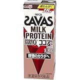 明治 ザバス ミルクプロテイン 脂肪 0 ココア風味 200ml×24本/3ｹｰｽ