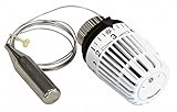 Kunststoff weiß Heimeier 27113 4 F, Thermostatkopf K-mit Fernfühler