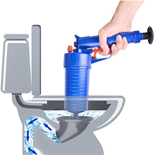 Limpiador de bomba de aire para desatascar cañerías de inodoro, lavabo, bañera y cocina. Incoloro, sin olor, resistente al frío y calor, antideslizante y fácil de limpiar