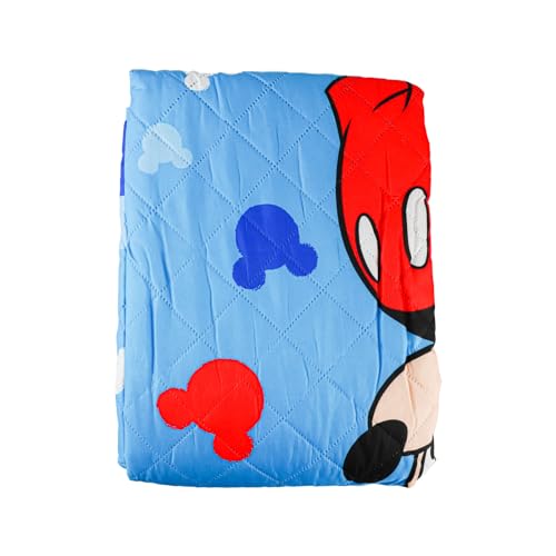 Miniatura 3 de Disney Mikey Mouse Colchas Bouti Infantiles Para Niños Licencia Oficial,170 X 250 Cm,Composición 100 Poliéster. Gramaje 100 Gr M2,Cama 90-105 Cm,Color Azul