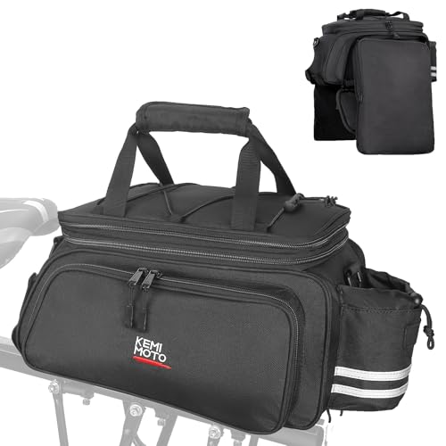KEMIMOTO Expandable 10-20L Rear Rack Bag