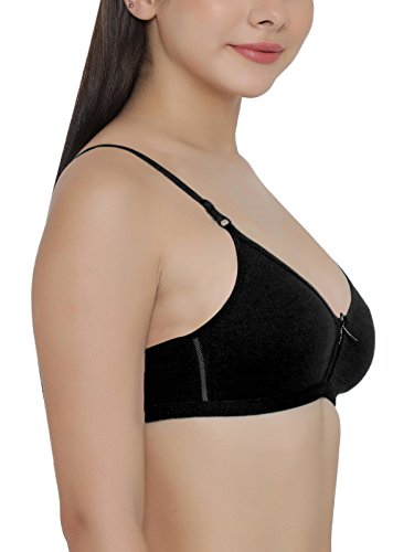 Image of Clovia Women's Cotton Non Padded Wire Free T-Shirt Full-Coverage Bra