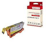  NOPAN-INK - x1 Cartouche Compatible pour LEXMARK 105 XL 105XL Yellow Lexmark Impact S301 Impact S305 Interact S605 Interpret S405 Intuition S505