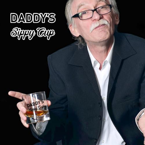 Daddy's Sippy Cup Whiskey Glass - Funny Dad Gift - $9.99 - Image 3