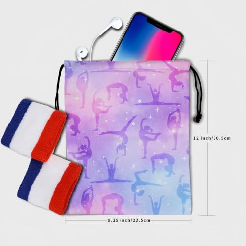 Image of Nerxy Pet Gymnastics Grip Bag Dog Cat Drawstring Grip Bags Puppy Shoe Bag Gym Storage Pouch