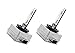 OSRAM XENARC OEM 4300K D1S HID/XENON Headlight bulbs (66144) by ALI - Made in Germany (Pack of 2)