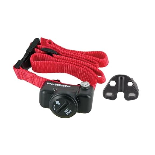 Petsafe - Collier Anti-Fugue Deluxe pour Chien pour Clôture Anti-Fugue avec Fil - Léger - 4 Niveaux De Stimulation Et 1 Mode Signal Sonore Seul, À Pile, Résistant À La Pluie