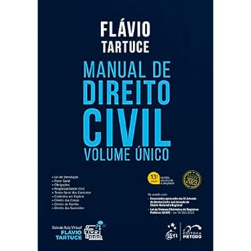 Capa do livro Manual de Direito Civil - Volume Único