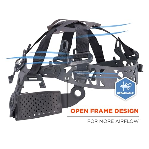 Image of Ergodyne 8964 Full Brim Safety Helmet, Type 2 Class C Hard Hat with Chin Strap, Adjustable Venting, ANSI /ISEA Z89.1-2014