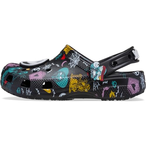 Crocs Disney Tim Burtons The Nightmare Before Christmas Jack and Sally Classic Sabots Enfants - vue 8