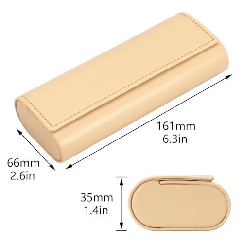Image of Vemiss Hard Shell Eyeglass Cases, Lightweight Portable Glasses Case for Women Men