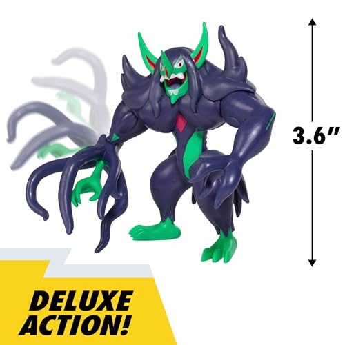 Pokemon PKW3756 Pokémon Figure Battle Ready Set With 4.5 Inch Deluxe Action Grimmsnarl, 6 Pieces - Includes 2 Inch Pichu, Duskull, Shinx, Hawlucha & Horsea - Officially Licensed - Gift For Kids, Boys, Girls & Fans Of Pokemon thumb #2