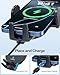 APPS2Car Sturdy CD Slot Phone Mount Upgraded Wireless Charger with One Hand Operation Design, Hands-Free Car Phone Holder Compatible with iPhone 17 Pro Max Plus 16 15 14 13 12 11, Samsung S25 S24
