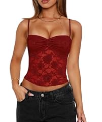 Lace Wine Red