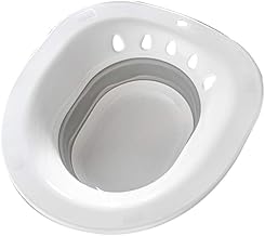 ARTIBETTER Banho de Assento Bacia de Lavagem de Bidê Portátil Lavatório para Vaso Sanitário para Pacientes Grávidas Com Hemorróidas Puerperas (Cor Aleatória)