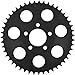 HardDrive Textured Black Rear Sprocket 47T 2000-13 for Big Twin Off Set 201666
