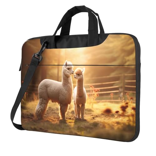 Bolsa para ordenador de 13 14 15.6 pulgadas I Love Alpacas el regalo original ideal