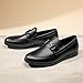 Bruno Marc Men's Dress Loafers Slip-on Formal Shoes,Size 10,Black,SBLS2410M
