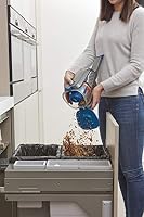 BLACK+DECKER 36 Wh / 18 V Akku-Handstaubsauger Dustbuster Smart tech (mit Cyclonic Action & Zwei Saugstufen, integrierte ausziehbare Fugendüse, inkl. Ladestation mit Wandhalterung) BHHV520BF – Ansicht 8