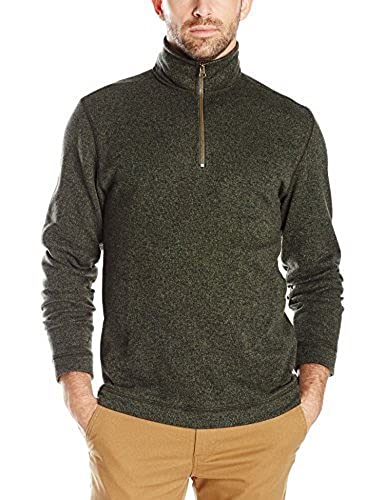 Arrow Men's Long Sleeve Solid 1/4 Zip Shirt