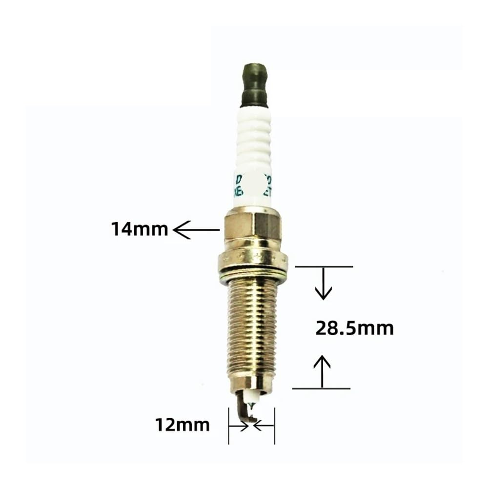 Candele di accensione Iridium Platinum Candele di accensione IXEH20ETT 4710 È Adatto per Loulan per Regno per Ugello OE 22401-ED71B