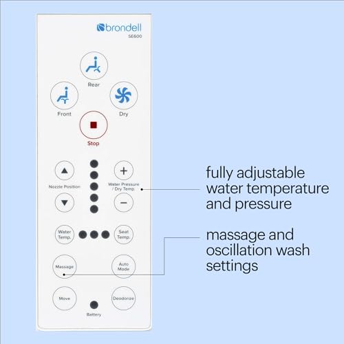 Brondell SE600 Bidet Toilet Seat, Fits Elongated Toilets thumb #4