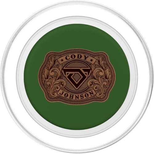 PopSockets PopGrip para MagSafe con agarre de cuero Cody Johnson anticaídas 2