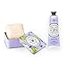 La Chatelaine 20% Shea Butter Lavender Hand Cream + French Soap in a Tin Set, Moisturizing, Nourishing, Made in France, Travel Size Hand Lotion 1 fl oz, Natural Triple Milled Bar (100 g)